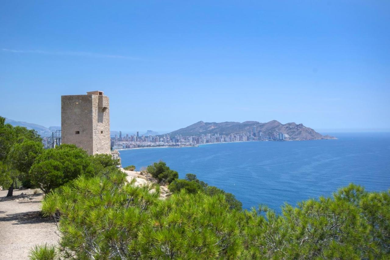 Calasol - Moderno Apartamento En Cala De Finestrat ベニドルム エクステリア 写真