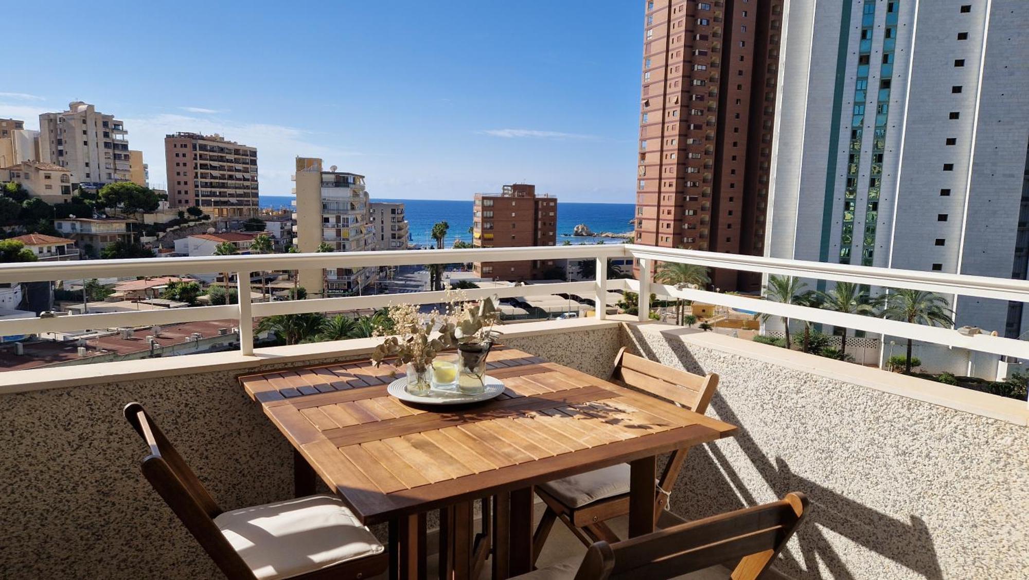 Calasol - Moderno Apartamento En Cala De Finestrat ベニドルム エクステリア 写真